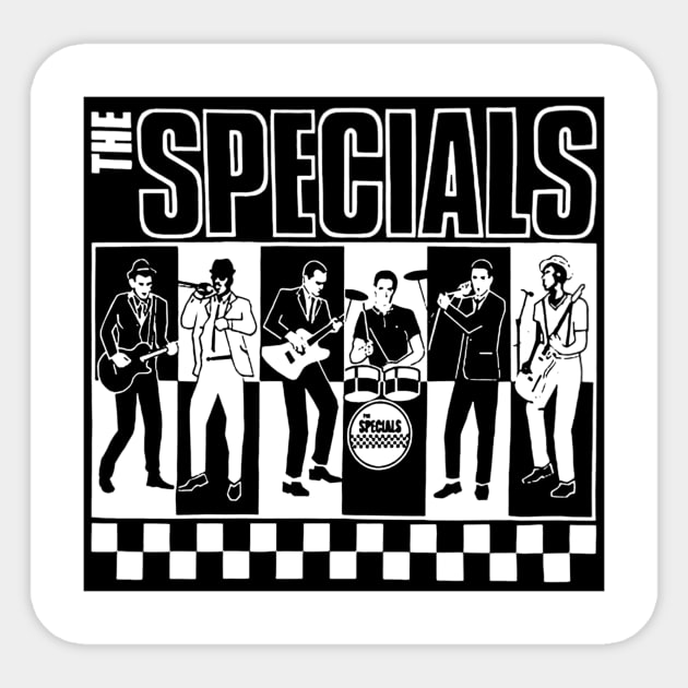 Specials/musical/ska/5 Sticker by Contractor Secrets